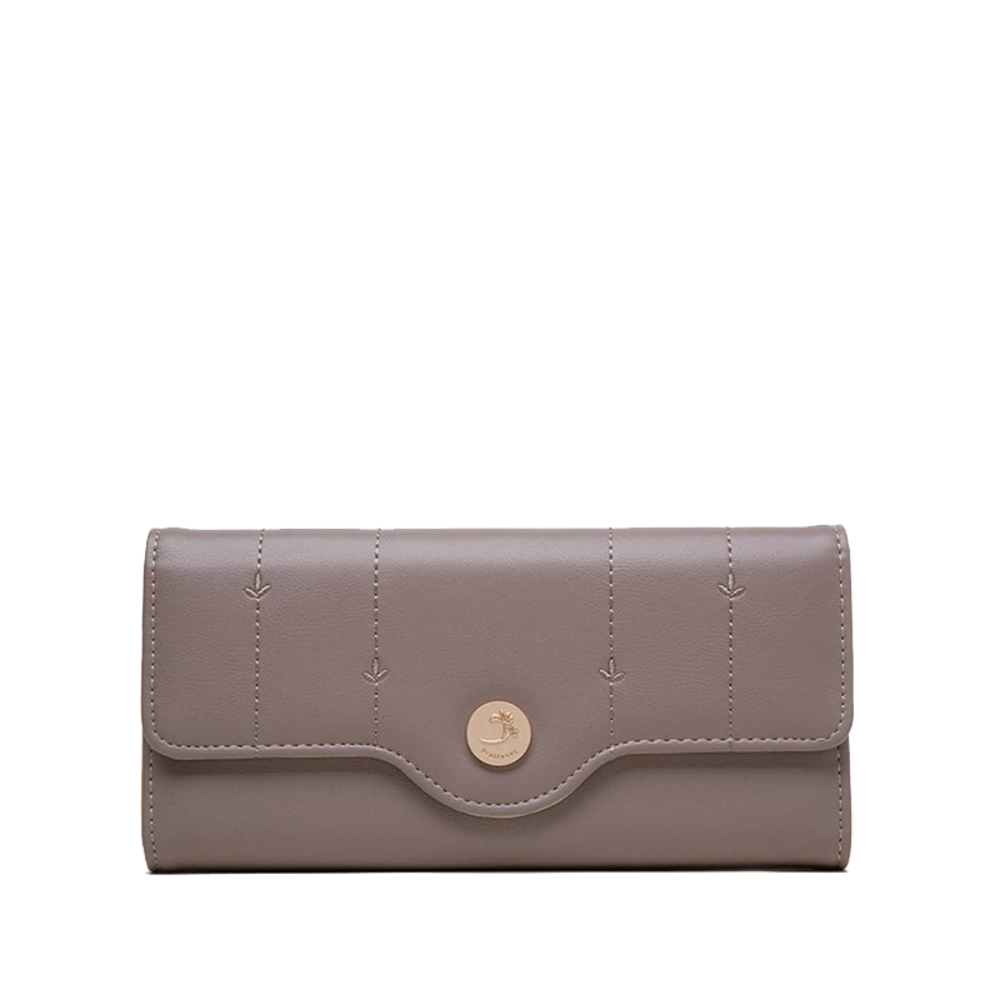 Münztasche - Elegante Brieftasche mit drei Fächern